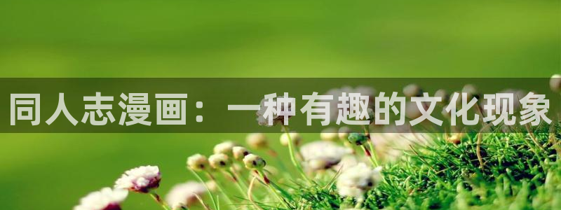 苹果看51漫画：同人志漫画：一种有趣的文化现象